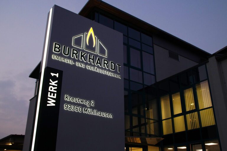 Burkhardt Firmengebäude in Mühlhausen